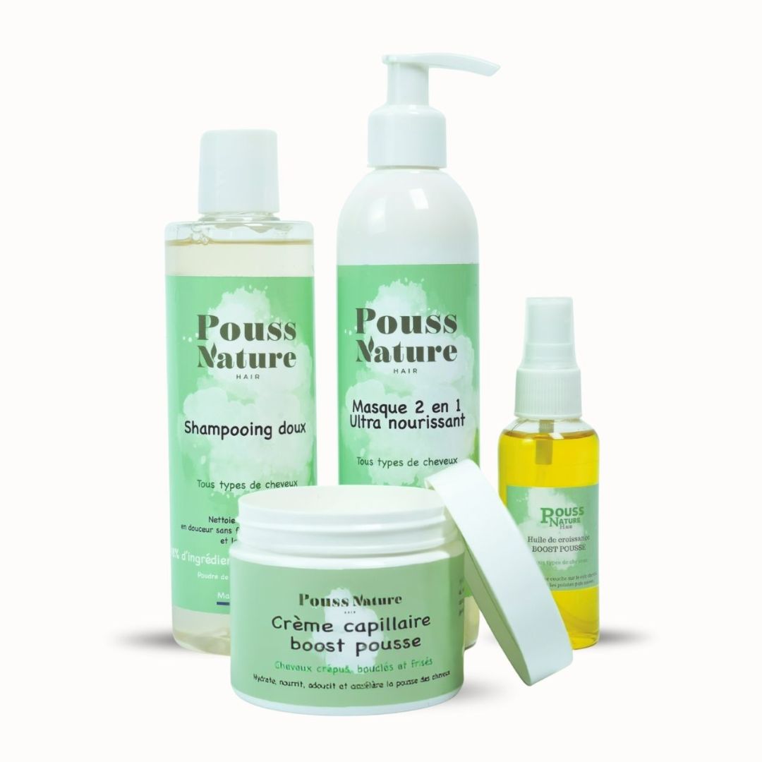 Soin pousse rapide – spécial cheveux crépus, bouclés et frisés