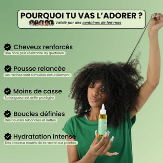 Huile de croissance - boost pousse